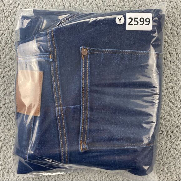 Judy Blue Women's Straight Fit Raw Frayed Hem High Rise Jeans | Size: 11/30 - Picture 13 of 13